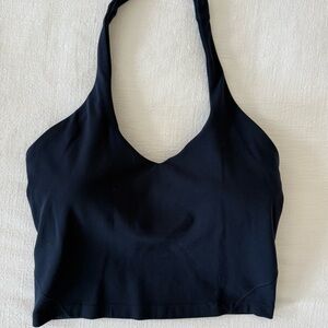 lululemon align navy halter top